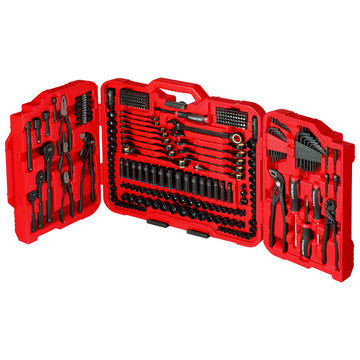 STARWORK TRUE MECHANIC™ 312-Piece Mechanics Tool Set and Socket Set, Professional【Pliers Wrench Version】 SAE/Metric