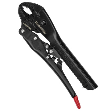 STARWORK TRUE MECHANIC™ Automatic Curved Jaw Locking Pliers 8-inch