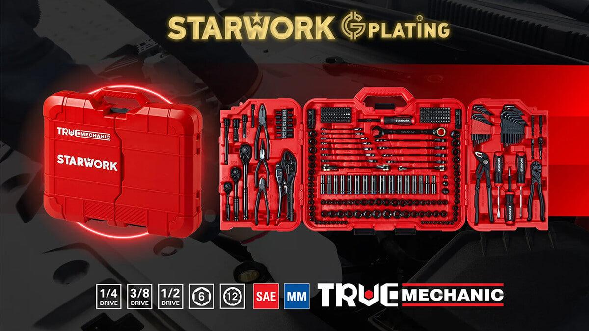 Unleash Your Full Potential: STARWORK Complete Mechanics Tool Set with Box for Every Project
