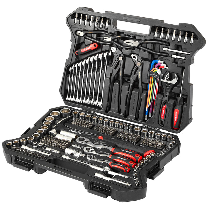 STARWORK TRUE MECHANIC™ 324-Piece Mechanics Tool Set and Socket Set wi