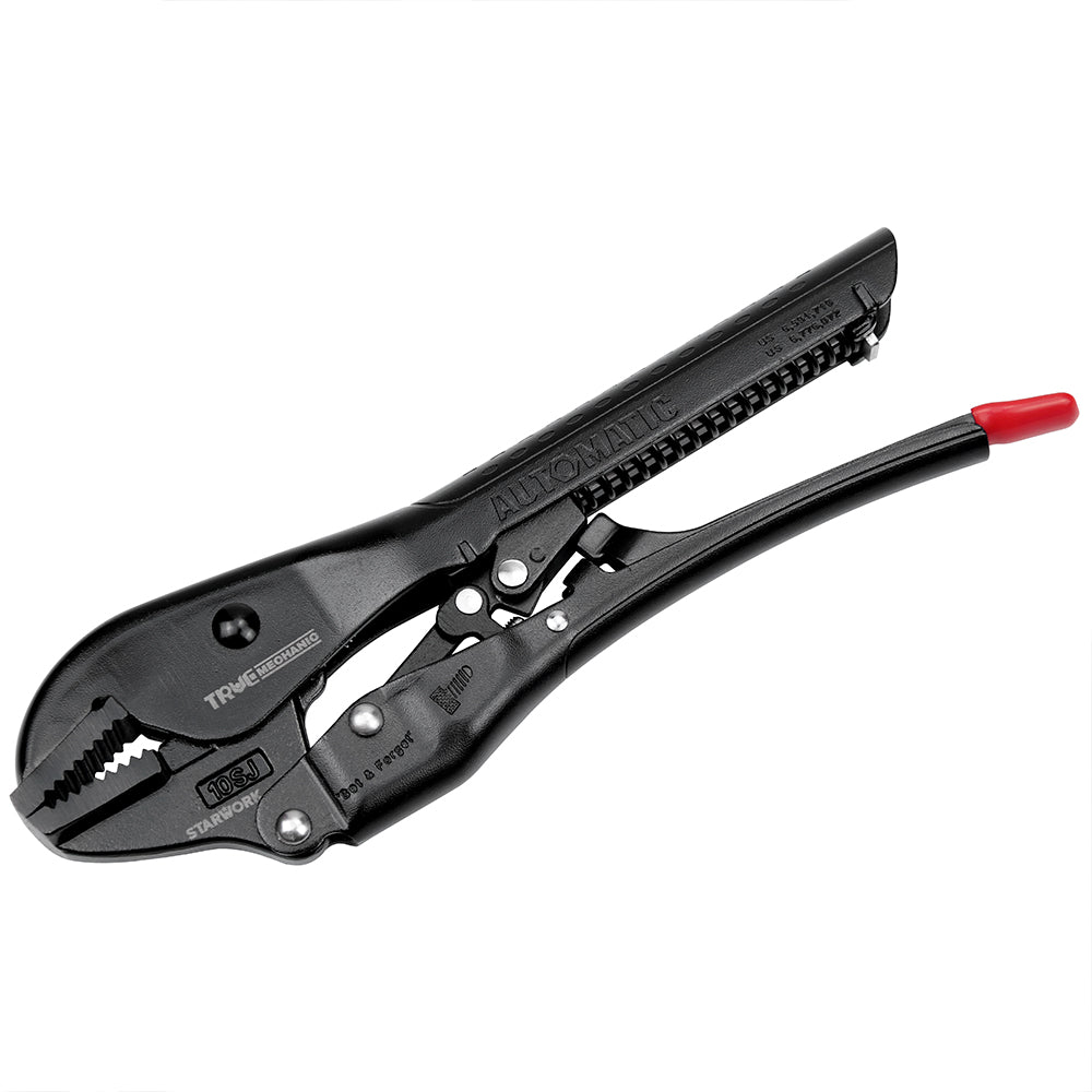 STARWORK TRUE MECHANIC™ Automatic Straight Jaw Locking Pliers 10-inch