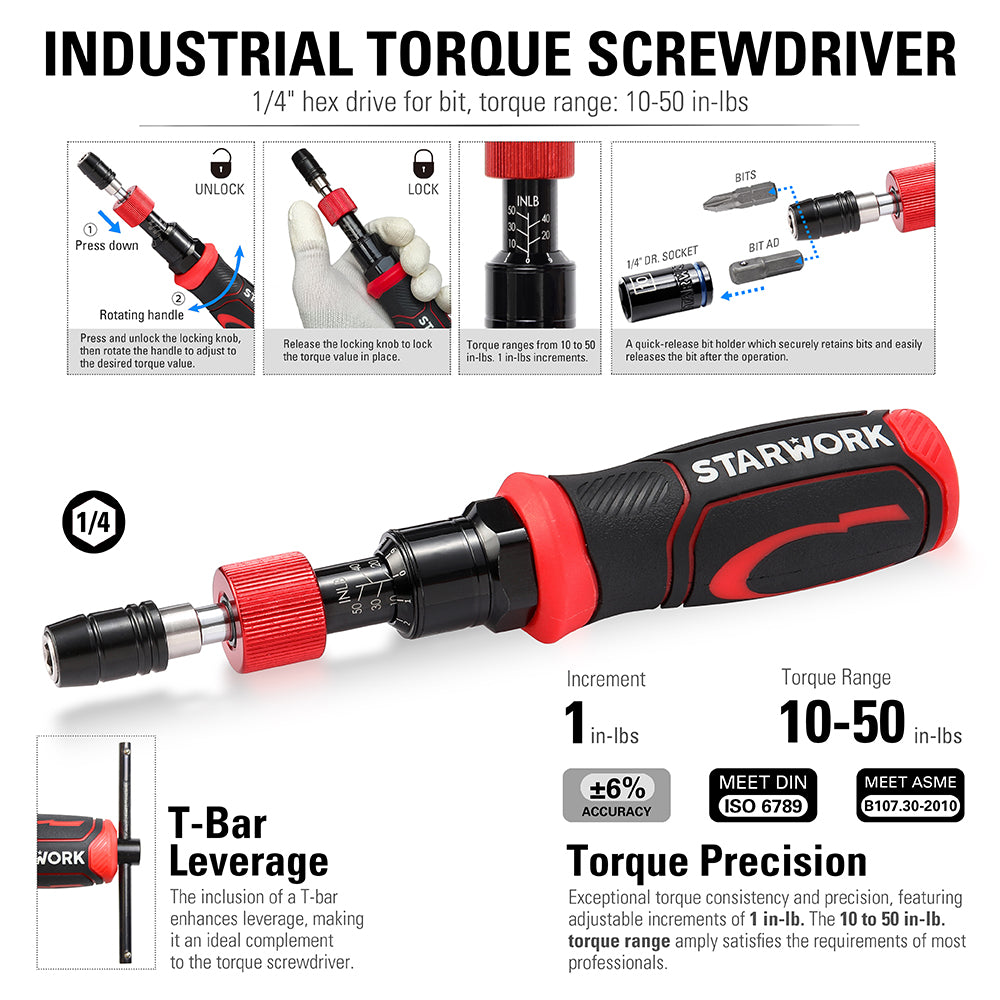 STARWORK TRUE MECHANIC™ 313-Piece Mechanics Tool Set and Socket Set, P