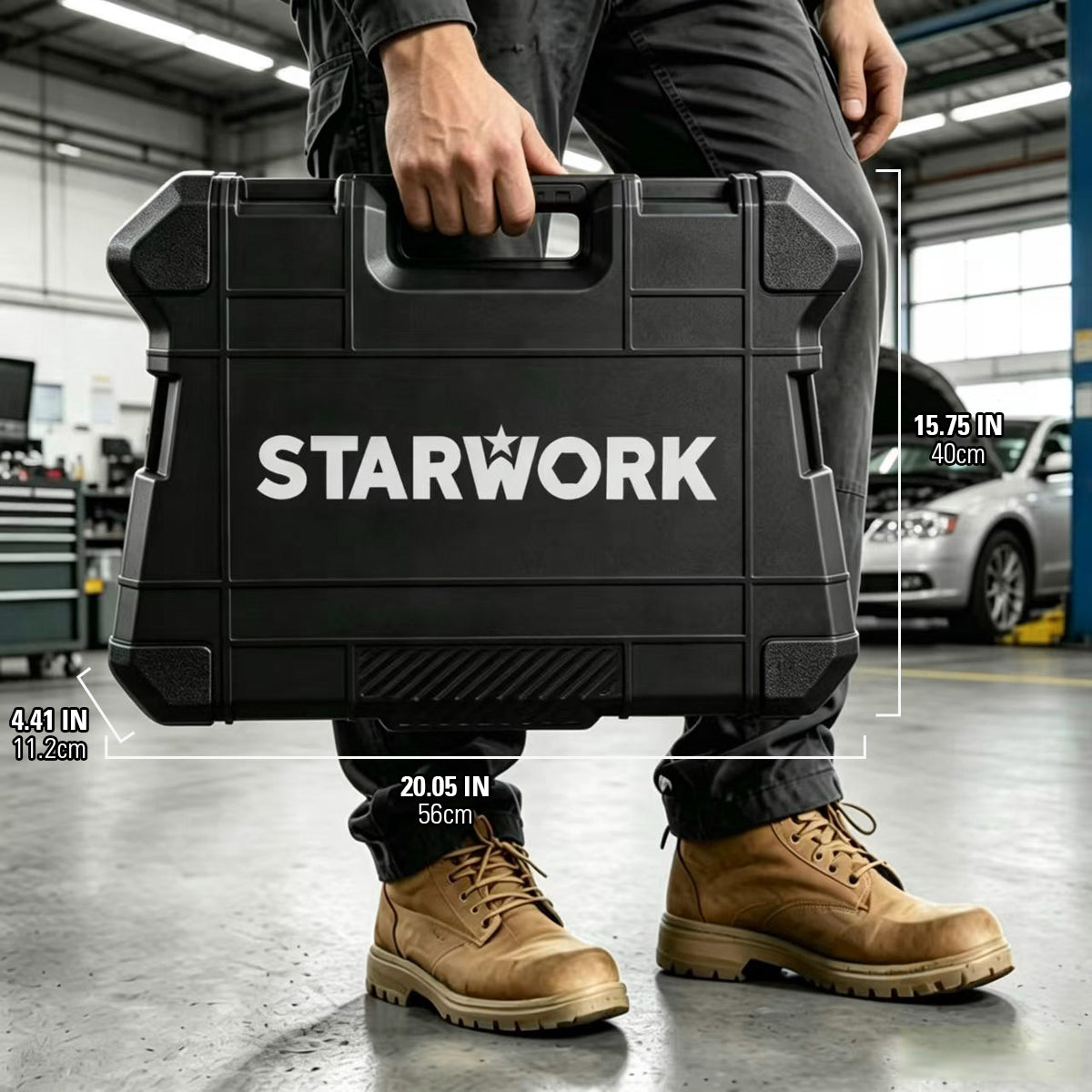 STARWORK TRUE MECHANIC™ 303-Piece Mechanics Tool Set and Socket Set, 1